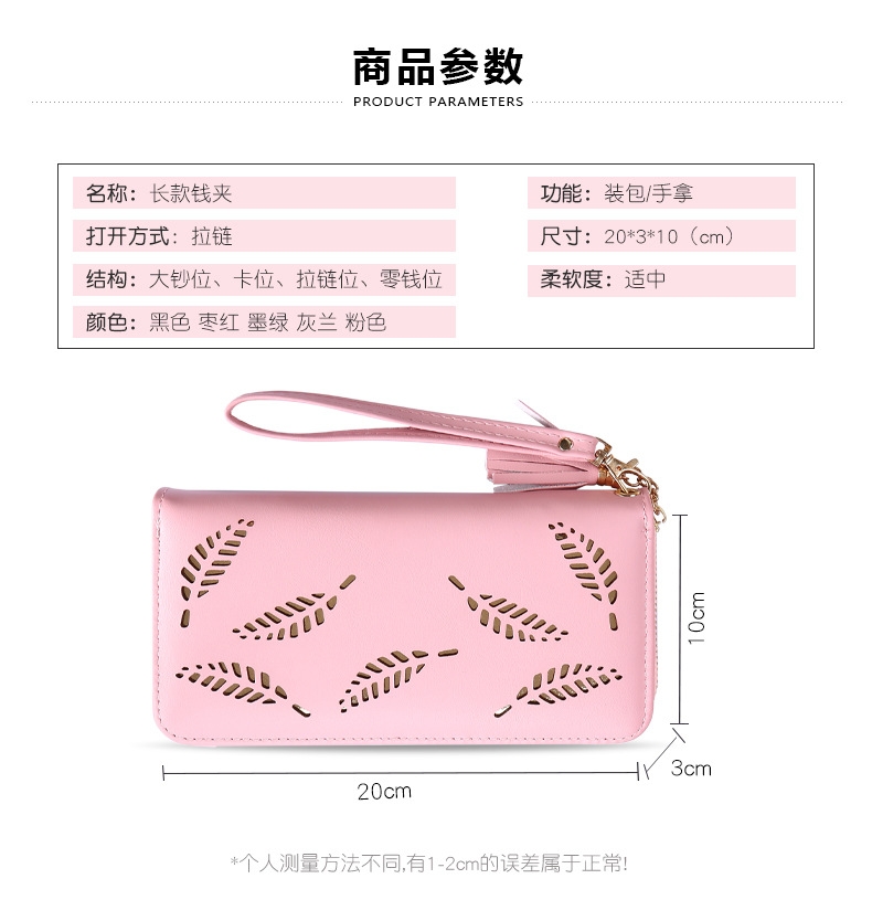 Ví Cầm Tay Nữ Dài Dễ Thương Nữ Tính Hàn Quốc TVNN268