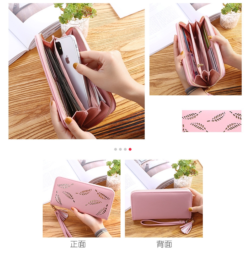 Ví Cầm Tay Nữ Dài Dễ Thương Nữ Tính Hàn Quốc TVNN268