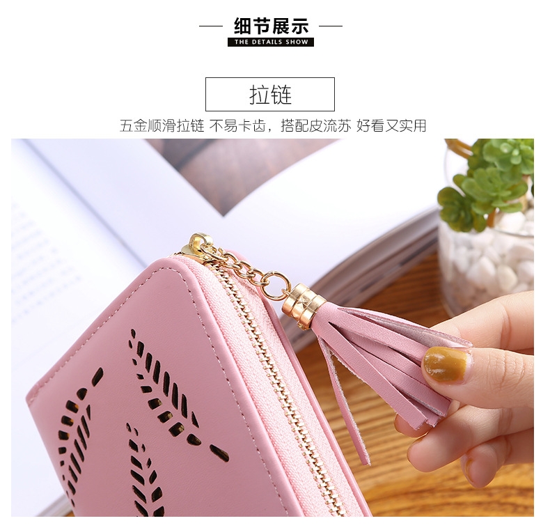 Ví Cầm Tay Nữ Dài Dễ Thương Nữ Tính Hàn Quốc TVNN268