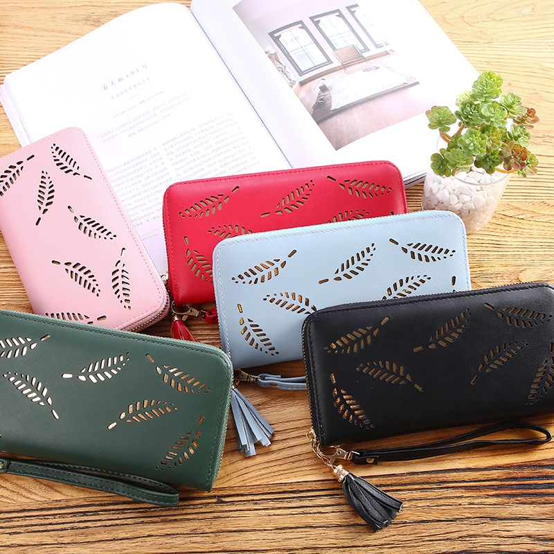 Ví Cầm Tay Nữ Dài Dễ Thương Nữ Tính Hàn Quốc TVNN268