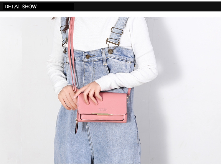 Ví Cầm Tay Nữ Dài Đeo Chéo Cao Cấp Sang Trọng Phong Cách Hàn Quốc TVNN270