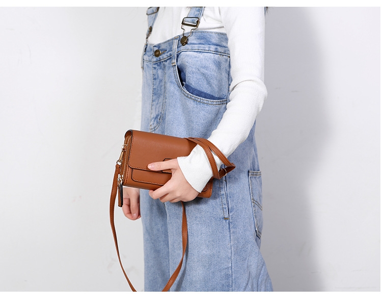 Ví Cầm Tay Nữ Dài Đeo Chéo Cao Cấp Sang Trọng Phong Cách Hàn Quốc TVNN271