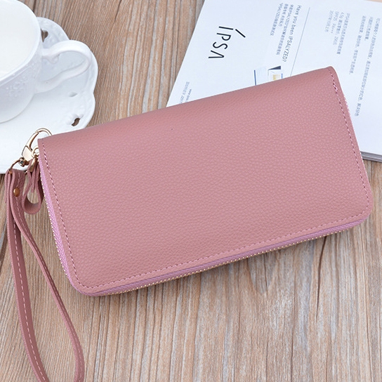 Ví Cầm Tay Nữ Dài Dễ Thương Nữ Tính Hàn Quốc TVNN272