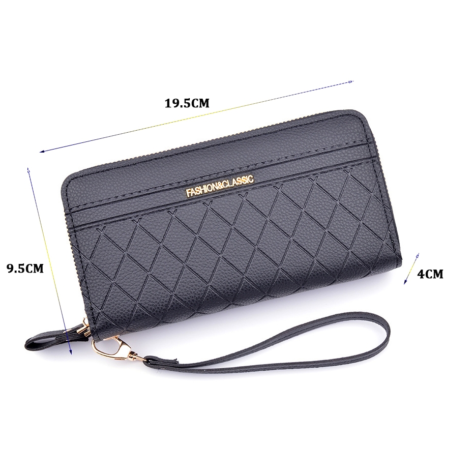 Ví Cầm Tay Nữ Dài Dễ Thương Nữ Tính Hàn Quốc TVNN273