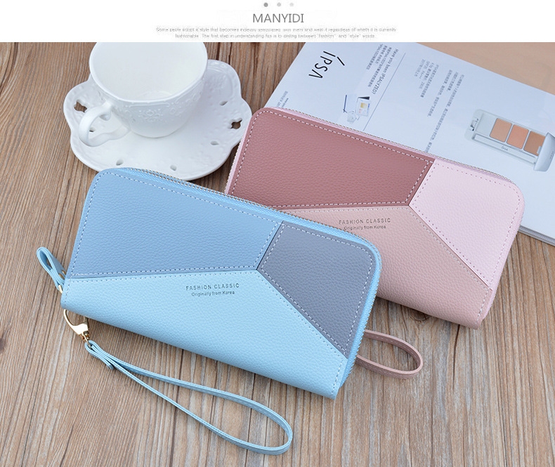 Ví Cầm Tay Nữ Dài Dễ Thương Nữ Tính Hàn Quốc TVNN273