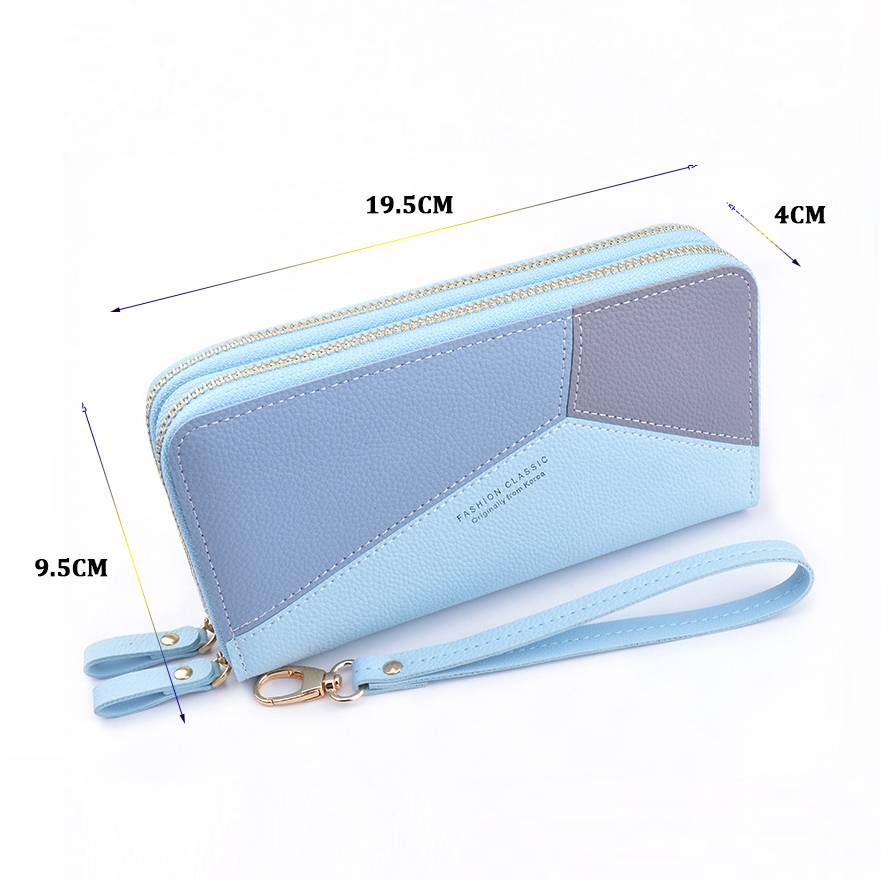  Ví Cầm Tay Nữ Dài Dễ Thương Nữ Tính Hàn Quốc TVNN274