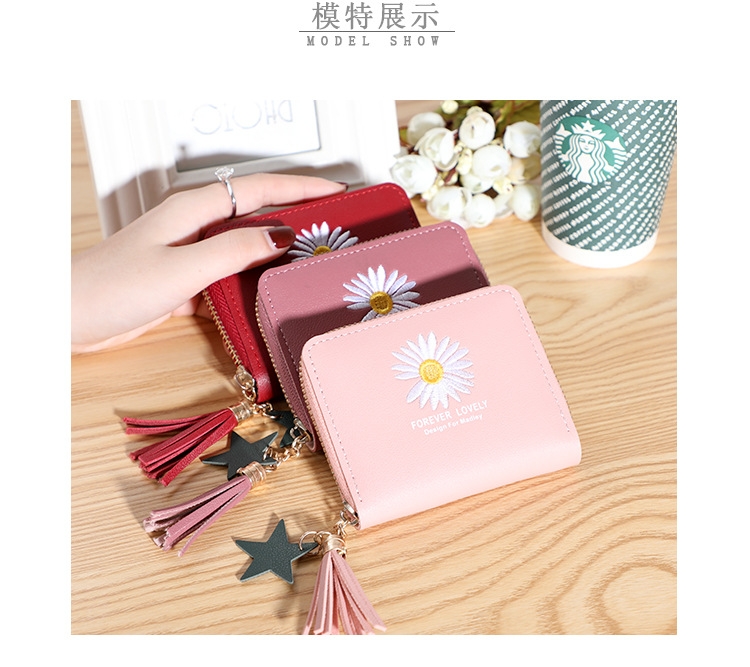 Ví Nữ Mini Ngắn Cầm Tay Dễ Thương Nữ Tính Hàn Quốc TVNN287