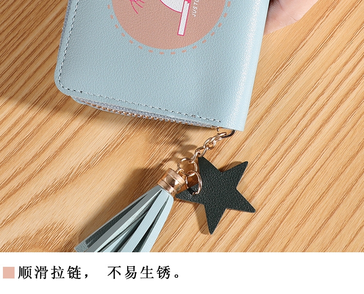 Ví Nữ Mini Ngắn Cầm Tay Dễ Thương Nữ Tính Hàn Quốc TVNN290