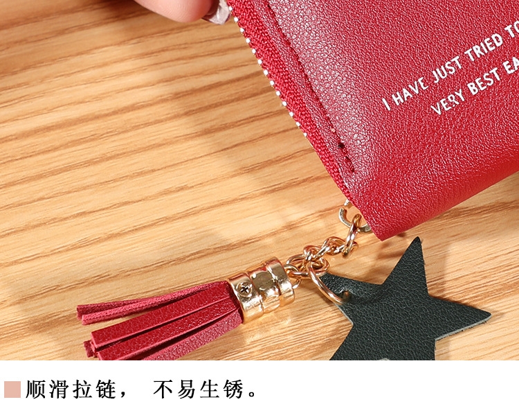 Ví Nữ Mini Ngắn Cầm Tay Dễ Thương Nữ Tính Hàn Quốc TVNN291