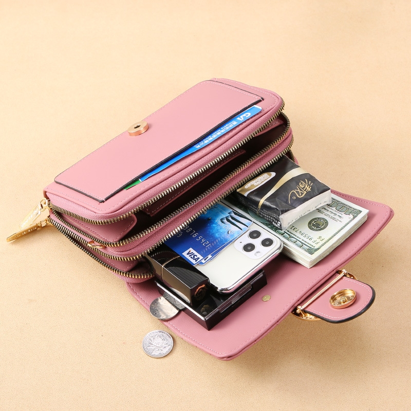 Ví Cầm Tay Nữ Dài Đeo Chéo Cao Cấp Sang Trọng Phong Cách Hàn Quốc TVNN296