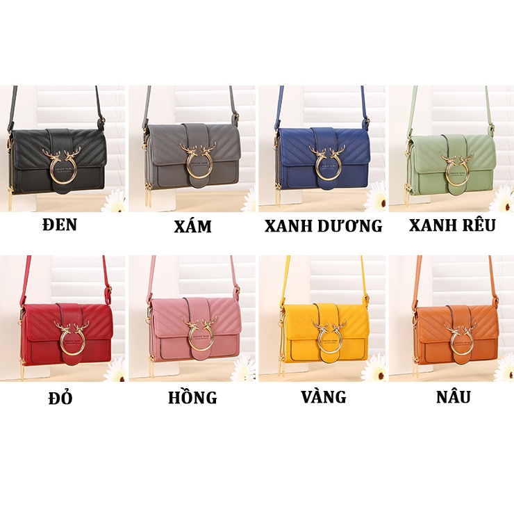 Ví Cầm Tay Nữ Dài Đeo Chéo Cao Cấp Sang Trọng Phong Cách Hàn Quốc TVNN296