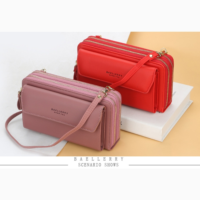 Ví Cầm Tay Nữ Dài Đeo Chéo Cao Cấp Sang Trọng Phong Cách Hàn Quốc TVNN304