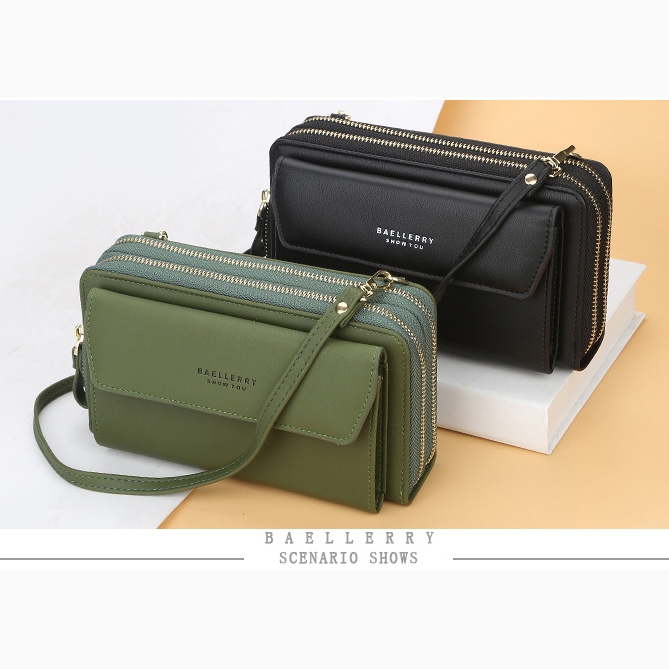 Ví Cầm Tay Nữ Dài Đeo Chéo Cao Cấp Sang Trọng Phong Cách Hàn Quốc TVNN304