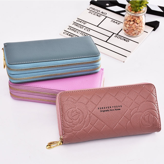 Ví Nữ Dài Cầm Tay Cao Cấp Sang Trọng Phong Cách Hàn Quốc TVNN305