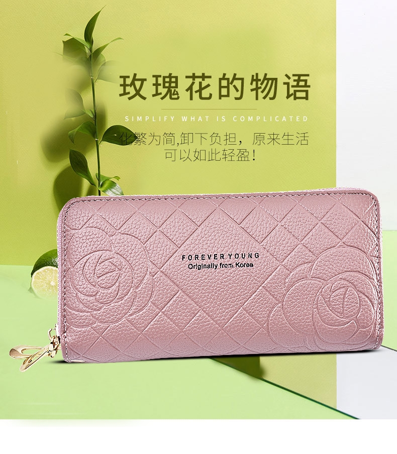 Ví Nữ Dài Cầm Tay Cao Cấp Sang Trọng Phong Cách Hàn Quốc TVNN305