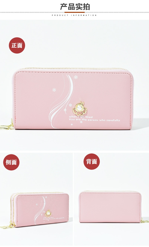 Ví Nữ Dài Cầm Tay Cao Cấp Sang Trọng Phong Cách Hàn Quốc TVNN309