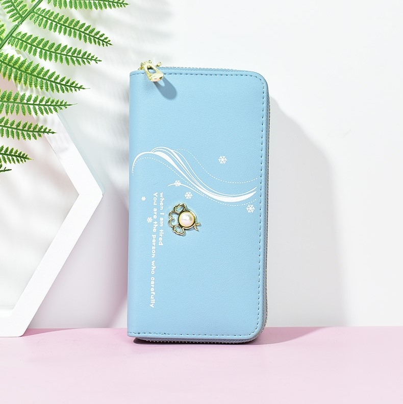 Ví Nữ Dài Cầm Tay Cao Cấp Sang Trọng Phong Cách Hàn Quốc TVNN309