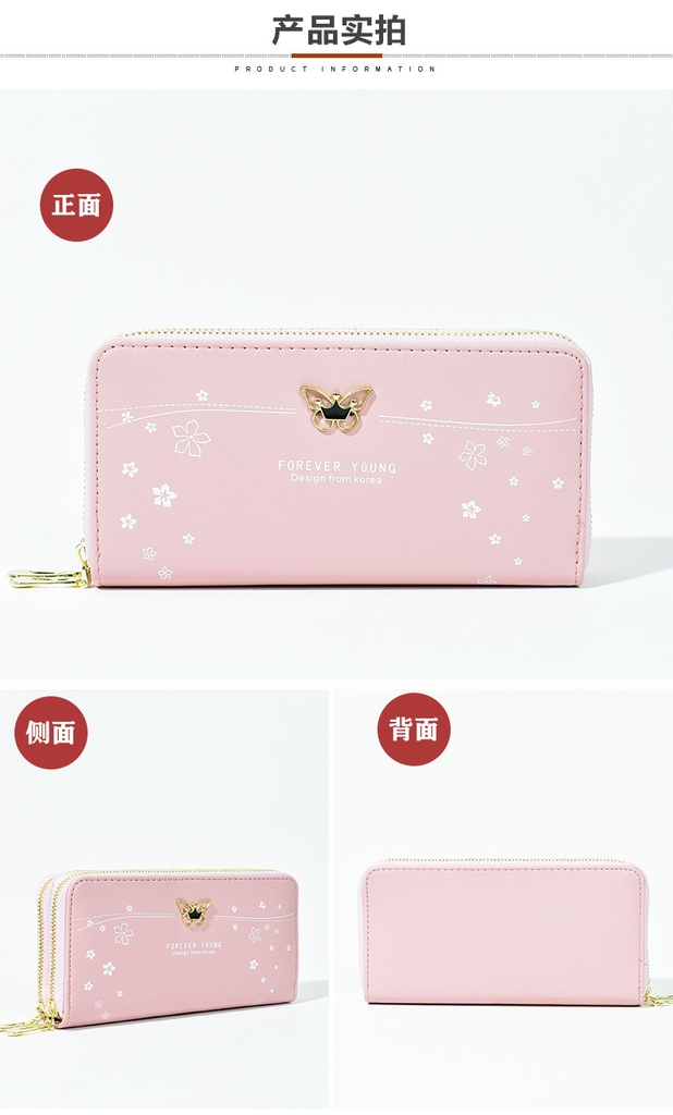 Ví Nữ Dài Cầm Tay Cao Cấp Sang Trọng Phong Cách Hàn Quốc TVNN310