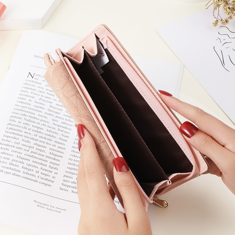 Ví Nữ Dài Cầm Tay Cao Cấp Sang Trọng Phong Cách Hàn Quốc TVNN311