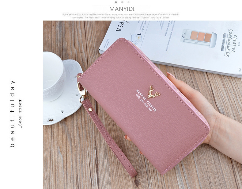 Ví Nữ Dài Cầm Tay Cao Cấp Sang Trọng Phong Cách Hàn Quốc TVNN317