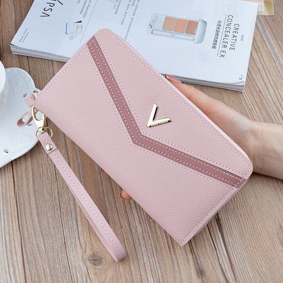 Ví Nữ Dài Cầm Tay Cao Cấp Sang Trọng Phong Cách Hàn Quốc TVNN318