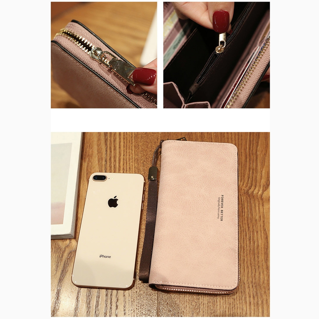 Ví Nữ Dài Cầm Tay Cao Cấp Sang Trọng Phong Cách Hàn Quốc TVNN320