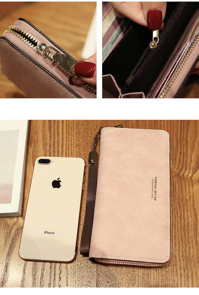 Ví Nữ Dài Cầm Tay Cao Cấp Sang Trọng Phong Cách Hàn Quốc TVNN320