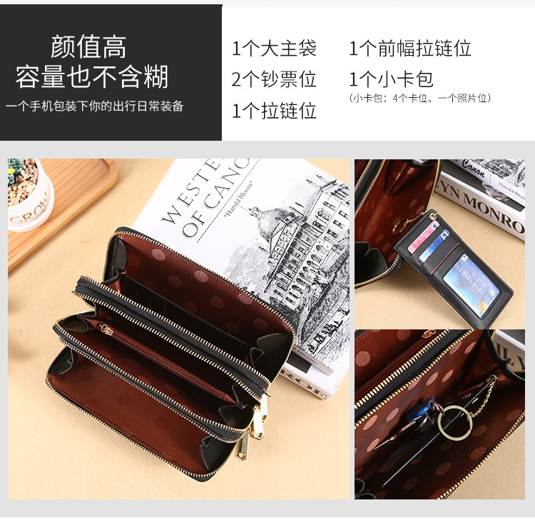 Ví Cầm Tay Nữ Dài Đeo Chéo Cao Cấp Sang Trọng Phong Cách Hàn Quốc TVNN322