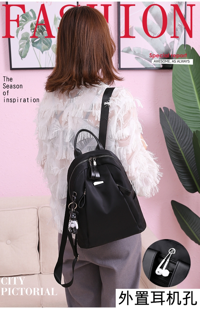 Balo Nữ Thời Trang Vải Oxford Cao Cấp Phong Cách Hàn Quốc TVNN341