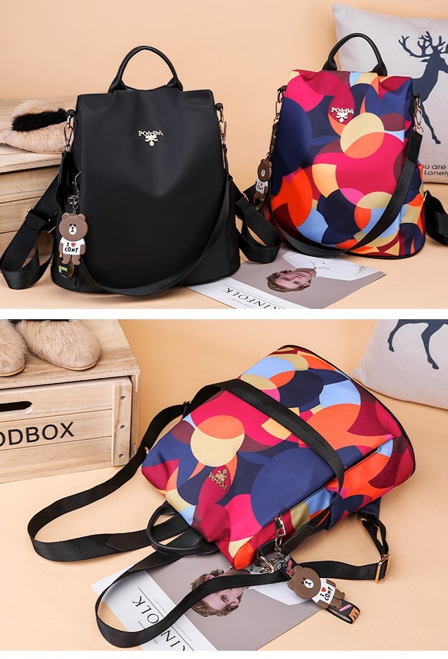 Balo Nữ Thời Trang Vải Oxford Cao Cấp Phong Cách Hàn Quốc TVNN342