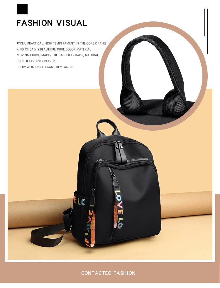 Balo Nữ Thời Trang Vải Oxford Cao Cấp Phong Cách Hàn Quốc TVNN343