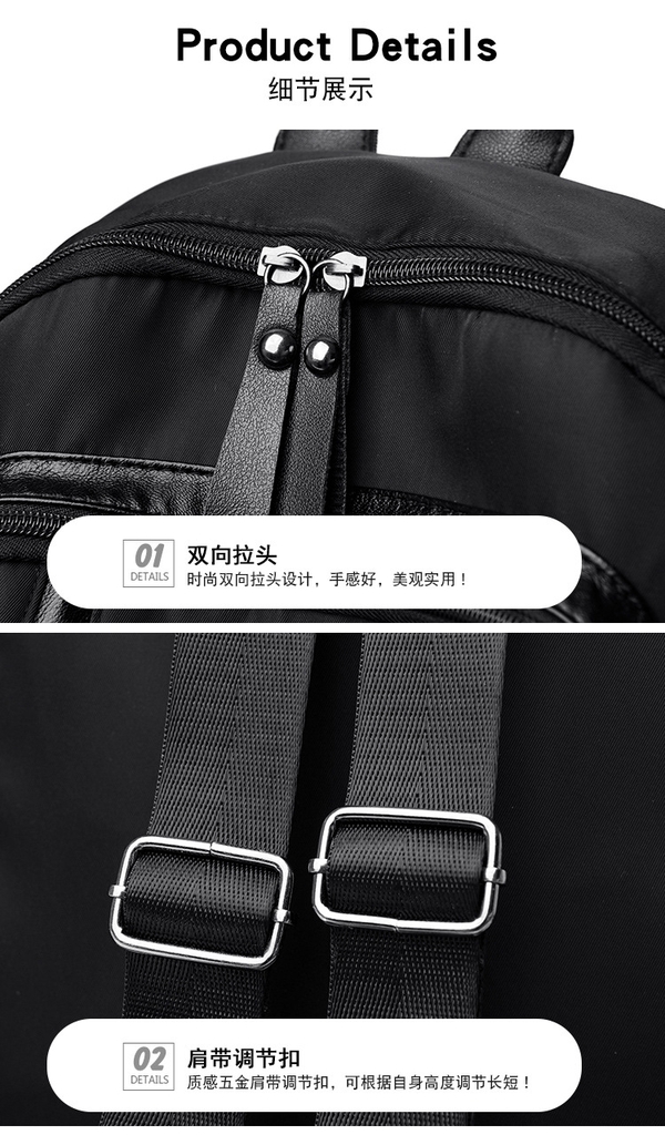 Balo Nữ Thời Trang Vải Oxford Cao Cấp Phong Cách Hàn Quốc TVNN343