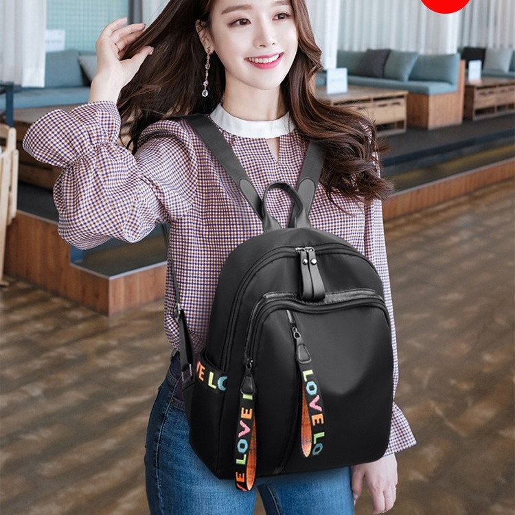 Balo Nữ Thời Trang Vải Oxford Cao Cấp Phong Cách Hàn Quốc TVNN343