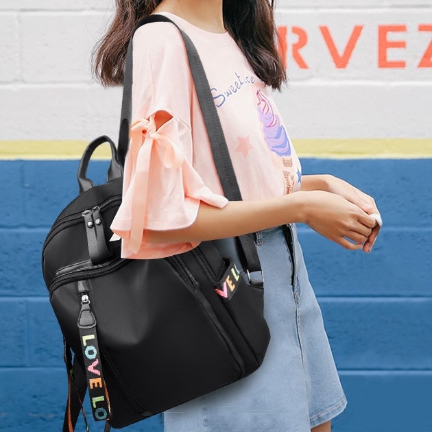 Balo Nữ Thời Trang Vải Oxford Cao Cấp Phong Cách Hàn Quốc TVNN343