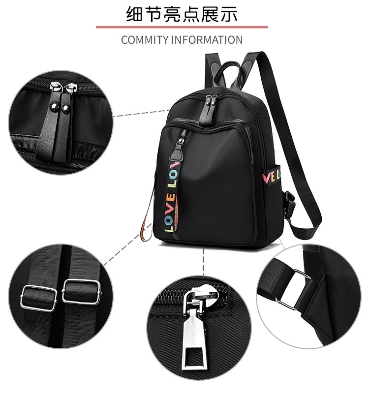 Balo Nữ Thời Trang Vải Oxford Cao Cấp Phong Cách Hàn Quốc TVNN343