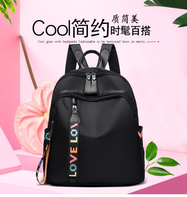 Balo Nữ Thời Trang Vải Oxford Cao Cấp Phong Cách Hàn Quốc TVNN343