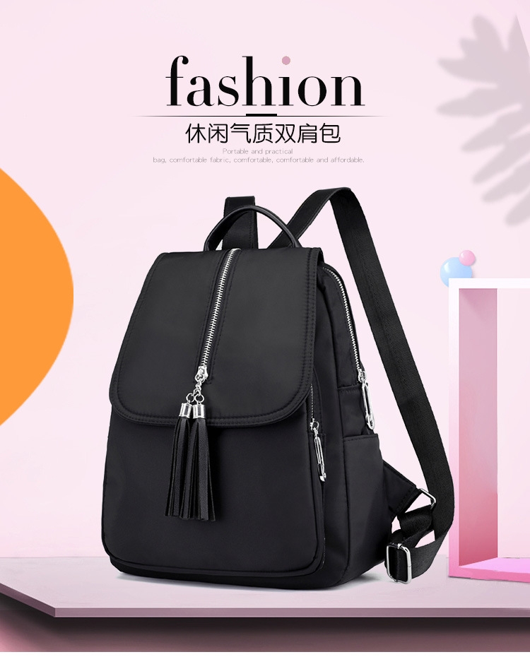 Balo Nữ Thời Trang Vải Oxford Cao Cấp Phong Cách Hàn Quốc TVNN346