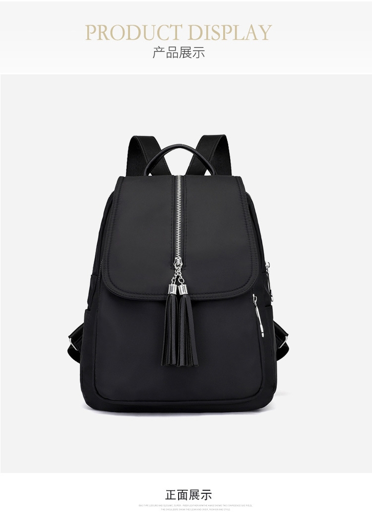 Balo Nữ Thời Trang Vải Oxford Cao Cấp Phong Cách Hàn Quốc TVNN346