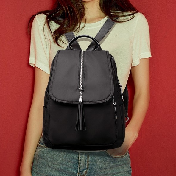 Balo Nữ Thời Trang Vải Oxford Cao Cấp Phong Cách Hàn Quốc TVNN346