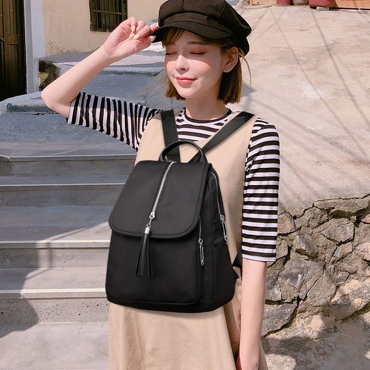 Balo Nữ Thời Trang Vải Oxford Cao Cấp Phong Cách Hàn Quốc TVNN346