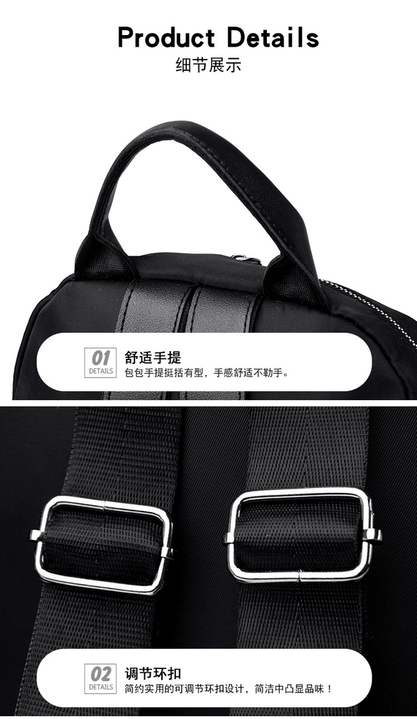 Balo Nữ Thời Trang Vải Oxford Cao Cấp Phong Cách Hàn Quốc TVNN347