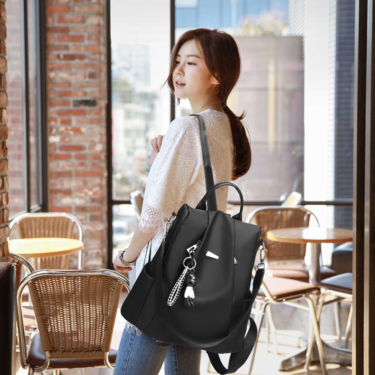 Balo Nữ Thời Trang Vải Oxford Cao Cấp Phong Cách Hàn Quốc TVNN349