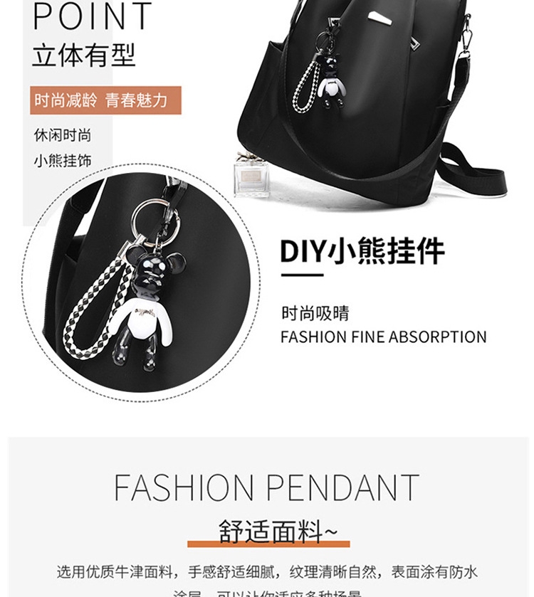 Balo Nữ Thời Trang Vải Oxford Cao Cấp Phong Cách Hàn Quốc TVNN349