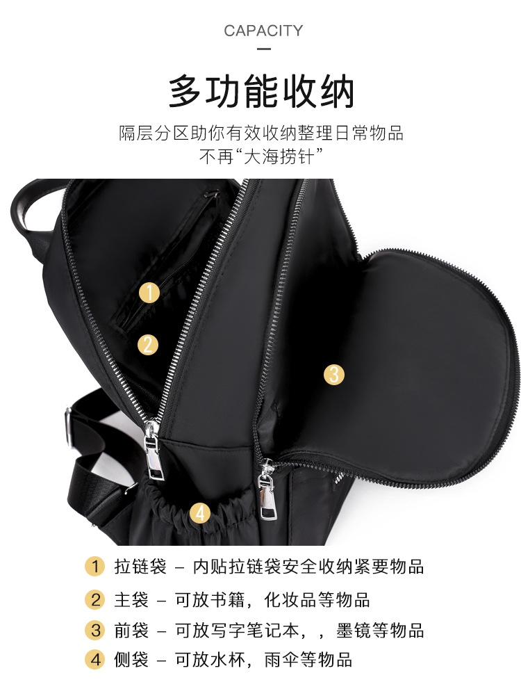 Balo Nữ Thời Trang Vải Oxford Cao Cấp Phong Cách Hàn Quốc TVNN351