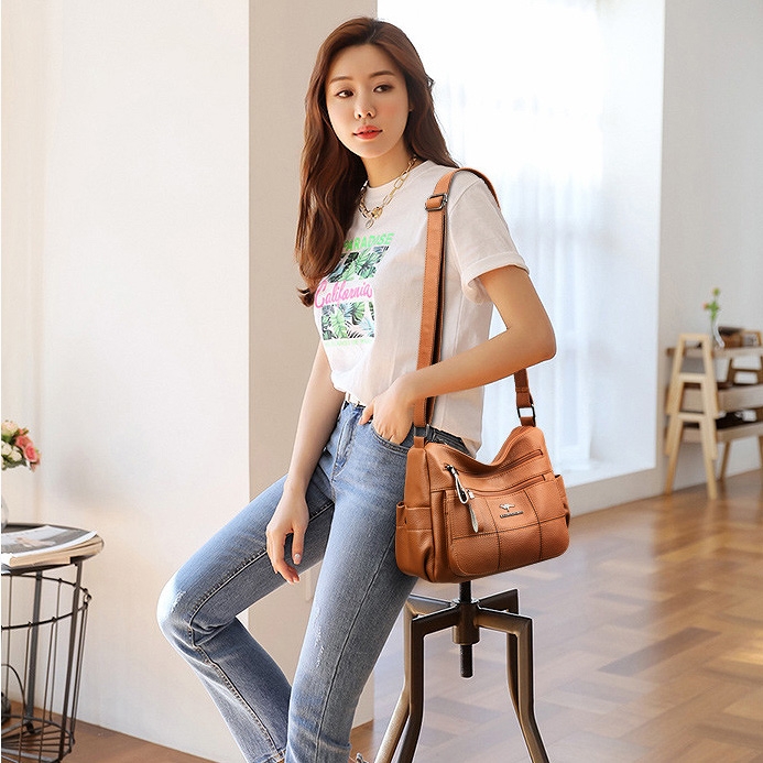 Túi Xách Nữ Đeo Vai Cao Cấp Phong Cách Hiện Đại Âu Mỹ TVNN354