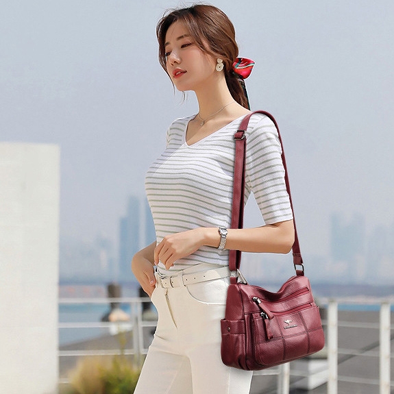 Túi Xách Nữ Đeo Vai Cao Cấp Phong Cách Hiện Đại Âu Mỹ TVNN354