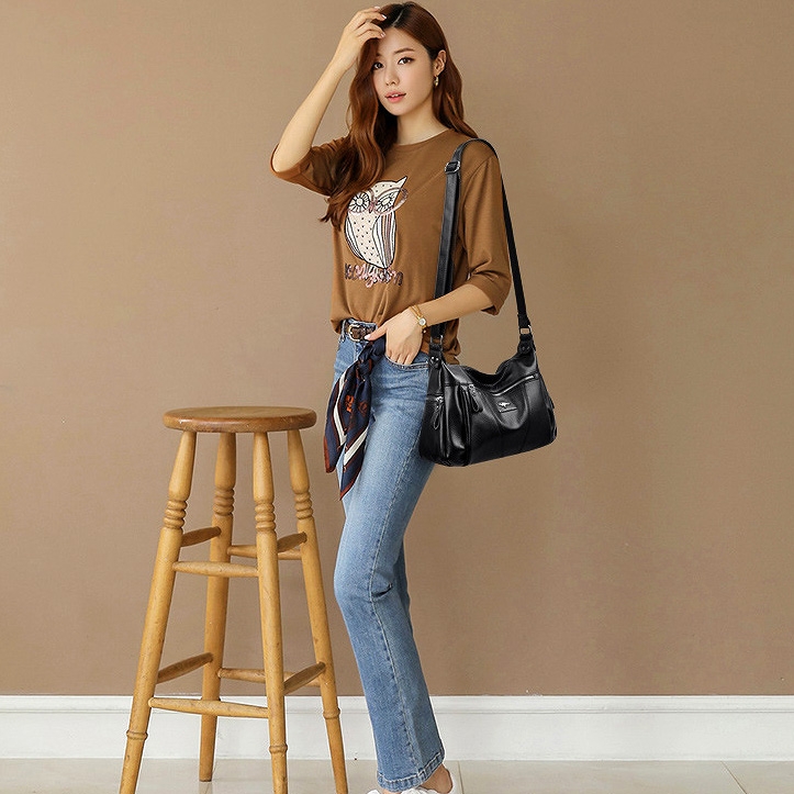 Túi Xách Nữ Đeo Vai Cao Cấp Phong Cách Hiện Đại Âu Mỹ TVNN355