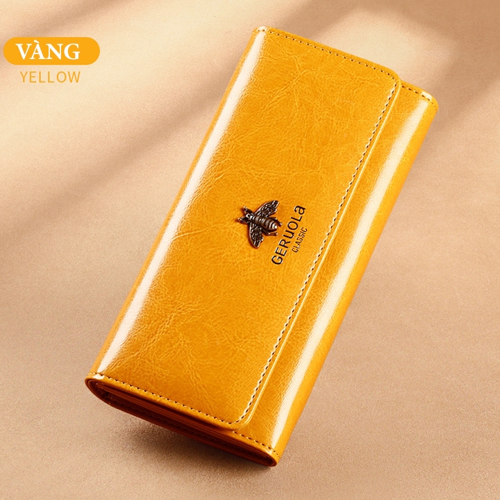 Ví Nữ Dài Da Bò Cao Cấp Chống Đánh Cắp Thông Tin Thẻ TVNN373