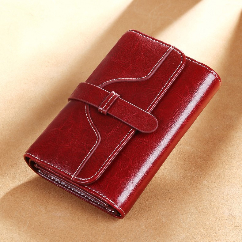 Ví Nữ Mini Da Bò Cao Cấp Chống Đánh Cắp Thông Tin Thẻ TVNN375