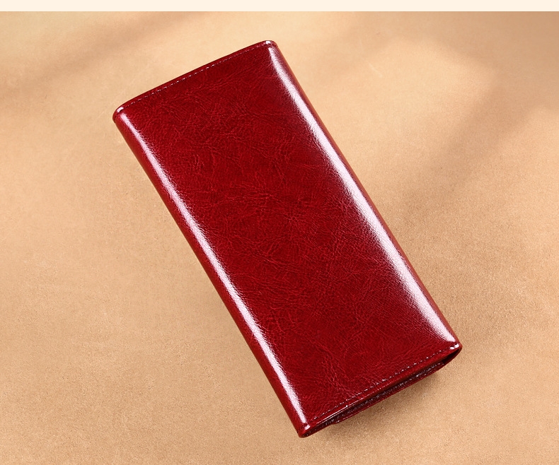 Ví Nữ Dài Da Bò Cao Cấp Chống Đánh Cắp Thông Tin Thẻ TVNN376